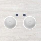 (Semi Inset Basin) Cutting Fee - Two Basin Holes and Two Offset Inside Tapholes